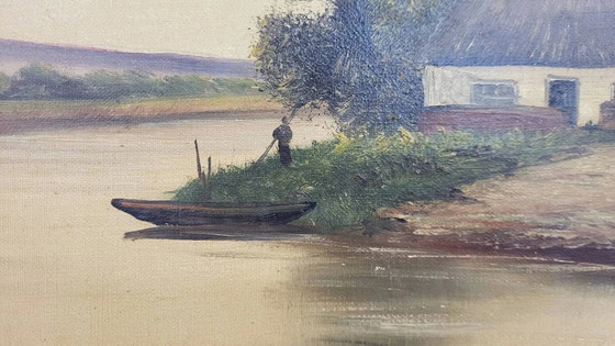 Dipinto HST firmato Jacquet – Dipinti e disegni, Canvas (photo 2 of 8)