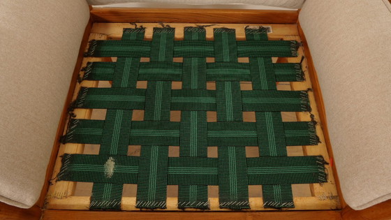 Image 1 of Set van 2 vintage fauteuils | Illum Wikkelsø voor Silkeborg | Model Genius | Teak