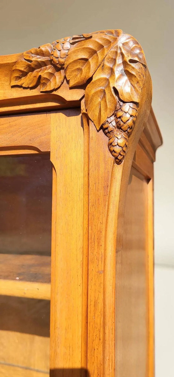 Aparador con 2 cuerpos, Art Nouveau, Escuela de Nancy, 1900 – Armarios de almacenamiento, Bronze, Wood (photo 10 of 14)