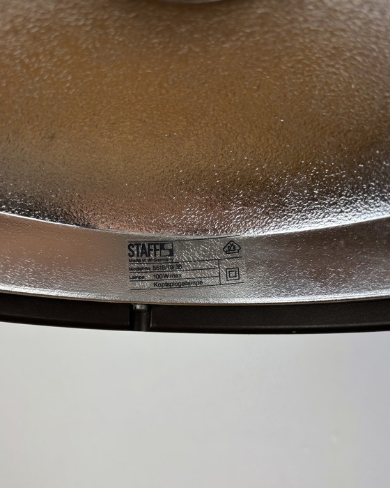 Image 1 of Staff Leuchten Arnold Berges Duo, Vintage Pendant Lamp, Space Age, 70s, Mid Century, Industrial, Germany, 1970s, Model 5518