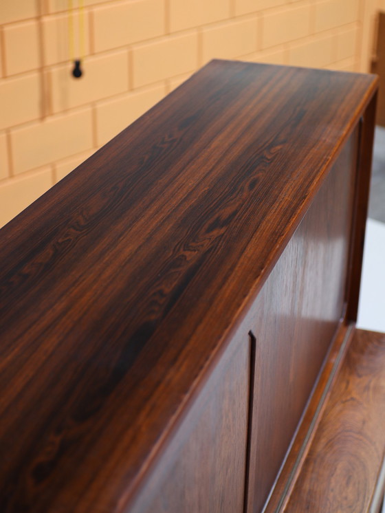 Image 1 of Highboard Kai Kristiansen 54 Rosewood Danish Sideboard