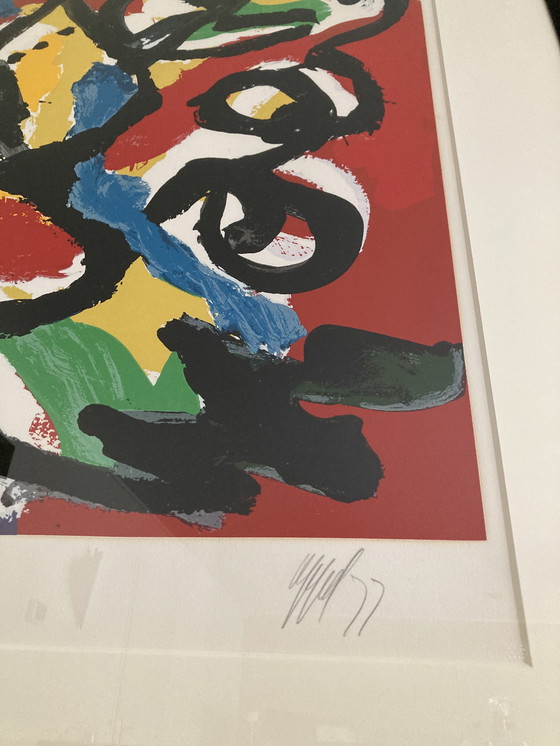 Image 1 of Karel Appel serigrafía -serie 7días-