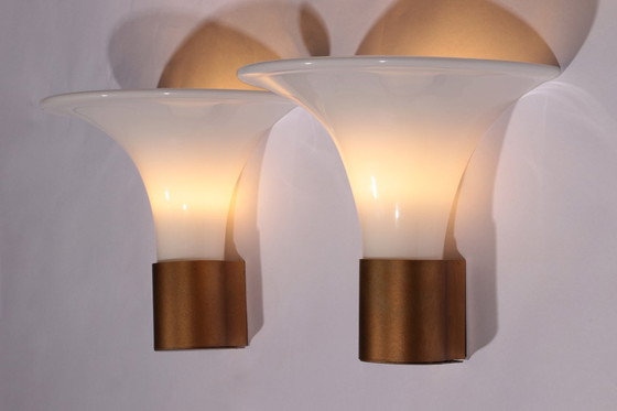 Image 1 of Mandarin Wandleuchte von Michael Bang für Holmegaard, 1980er