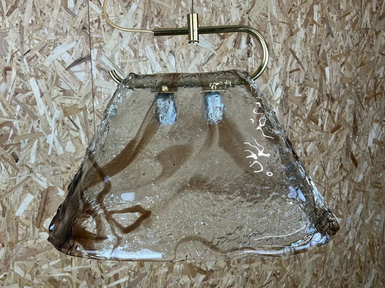 Image 1 of Lampada anni 60-70 Lampada da soffitto in vetro di Murano anni 60