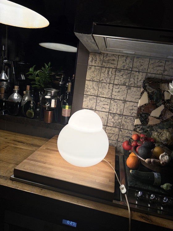 Image 1 of Daruma tafellamp, Sergio Asti voor Fontana Arte