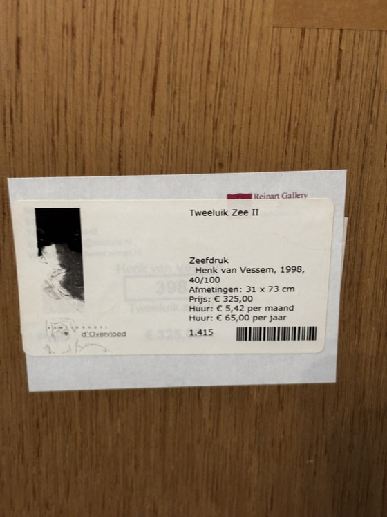 Image 1 of Siebdruck Henk van Vessem