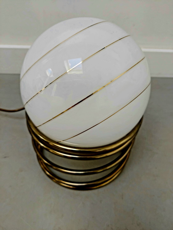 Image 1 of Lampada a spirale Hollywood Regency Metà secolo