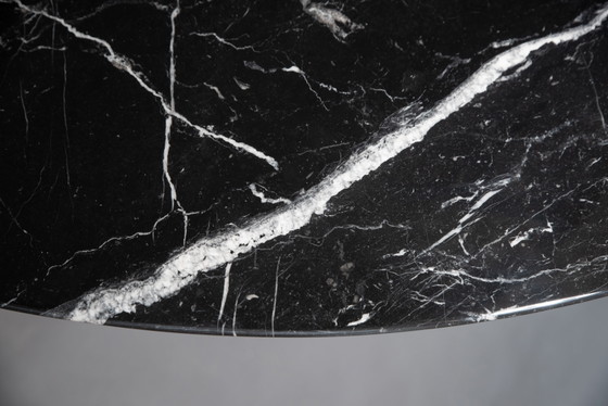 Tavolo da pranzo ovale originale Knoll Tulip 244x137 Nero Marquina In ottime condizioni!! Eero Saarinen (photo 14 of 15)