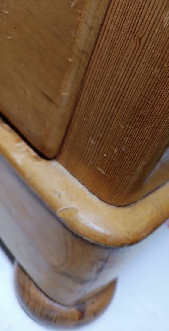 Cómoda antigua de pino – Wood (photo 11 of 15)