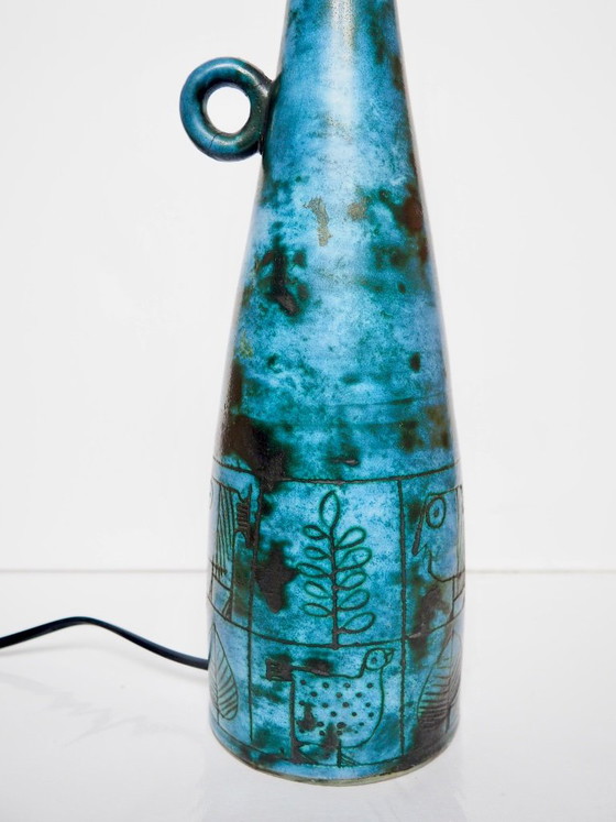 Jacques Blin Lampe – Tischlampen, Keramik (photo 4 of 9)