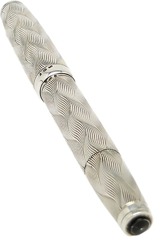 Penna vintage Art Déco in argento, Germania, anni '30 – decoratieve objecten, Metal, Silver