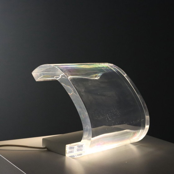 Image 1 of Oluce '281 Acrylic' Lamp