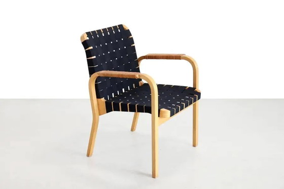 Alvar Aalto model 45 chair for Artek 1970s – Armchairs, Wood, Rattan, Scandinavian (photo 8 of 8)
