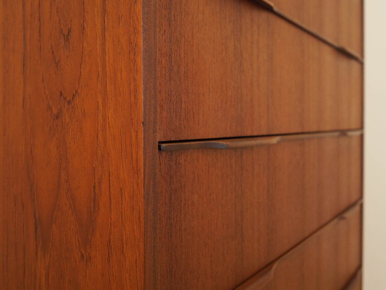 Image 1 of Commode en teck, design danois, années 1970, fabrication : Danemark