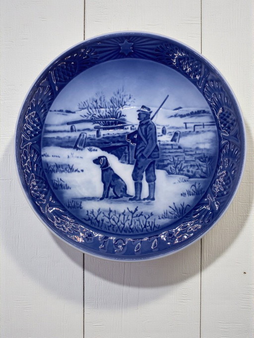 Royal Copenhagen – Christmas Plate 1977 “Immervad Bridge