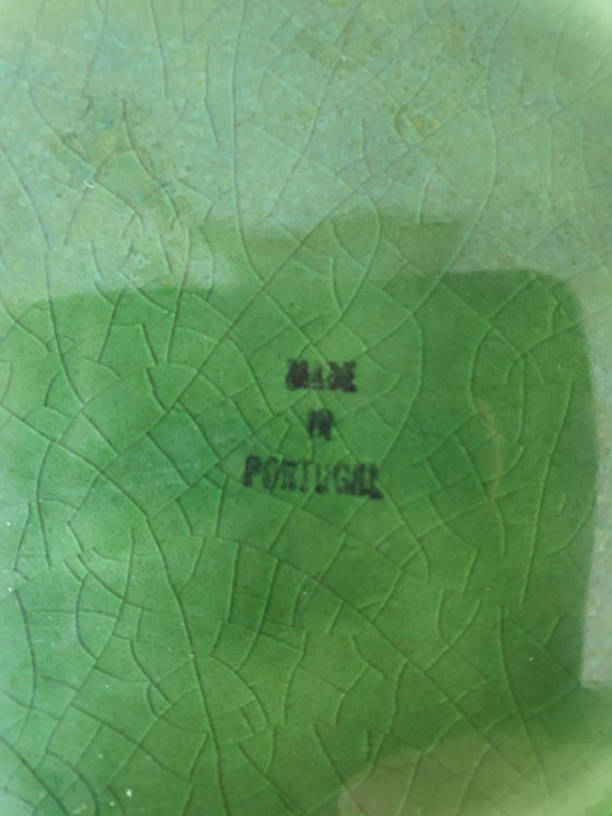 Image 1 of Pyramide de fruits en céramique avec bol - Portugal - 35cm