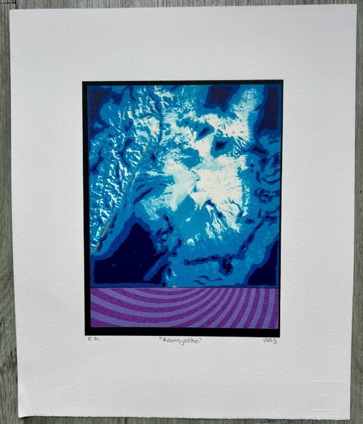 2x serigrafía Wout van der Vet