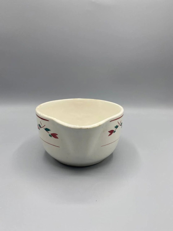 Céranord Saint-Amand Faience Sauce Boat, Mosque Decor, Art Deco – Decorative Objects (photo 3 of 6)