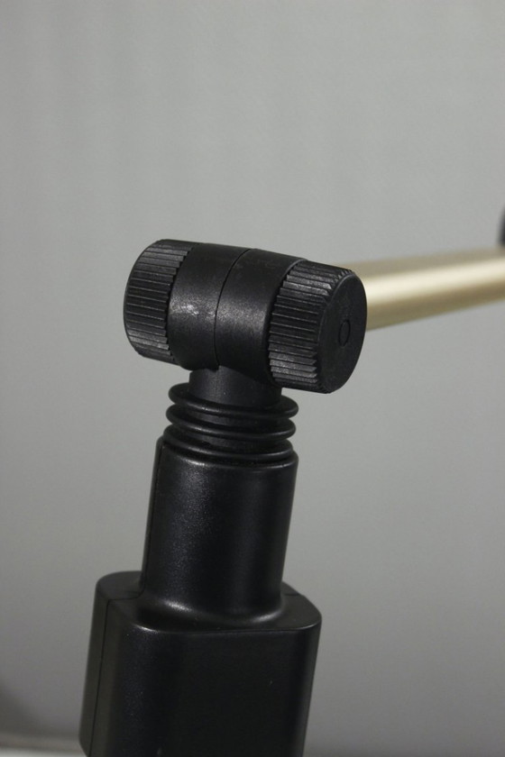 Image 1 of Fulvio BATTAGLIA & Mazda - Gelede lamp "Bur'o", postmodern design, jaren 80