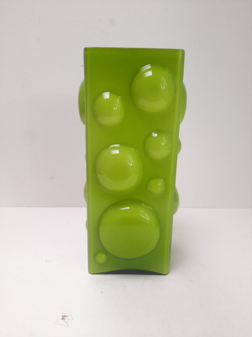 Grüne Space Age-Blasenvase von Illums Bolighus, 70er Jahre