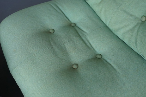 Image 1 of Fauteuil et ottoman Soriana vintage, conçus par Afra & Tobia Scarpa pour Cassina, années 1970