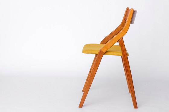 Image 1 of Chaise pliante vintage par Dyrlund, Danemark, 1960 Le prix est par chaise - 2 disponibles.  Une chaise pliante classique du Mid 