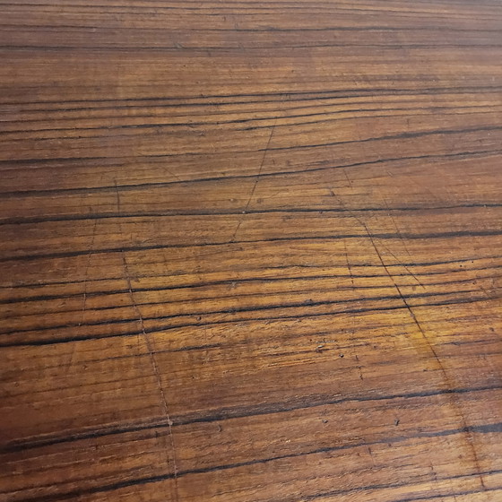 Image 1 of Tavolino vintage di design danese (anni '60) in teak con base in metallo (topform)