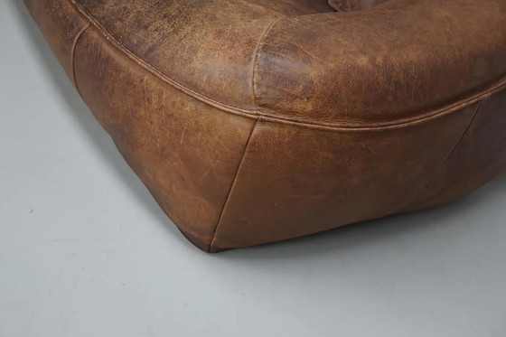 Image 1 of Divano Gerard van den Berg Ringo in pelle vintage, anni '70