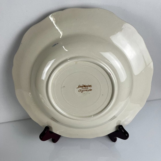 Set di 6 Piatti Fondi "Agreste" Sarreguemines, XX Secolo – Stoviglie, Ceramic (photo 4 of 8)