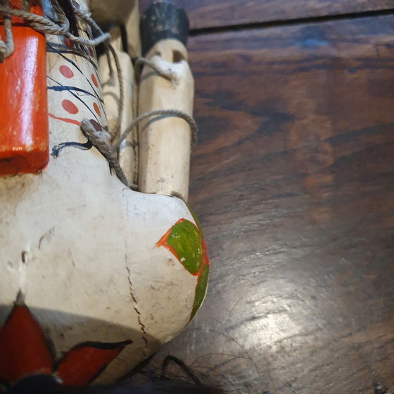 Image 1 of Pferd Marionette Alt Handgemacht