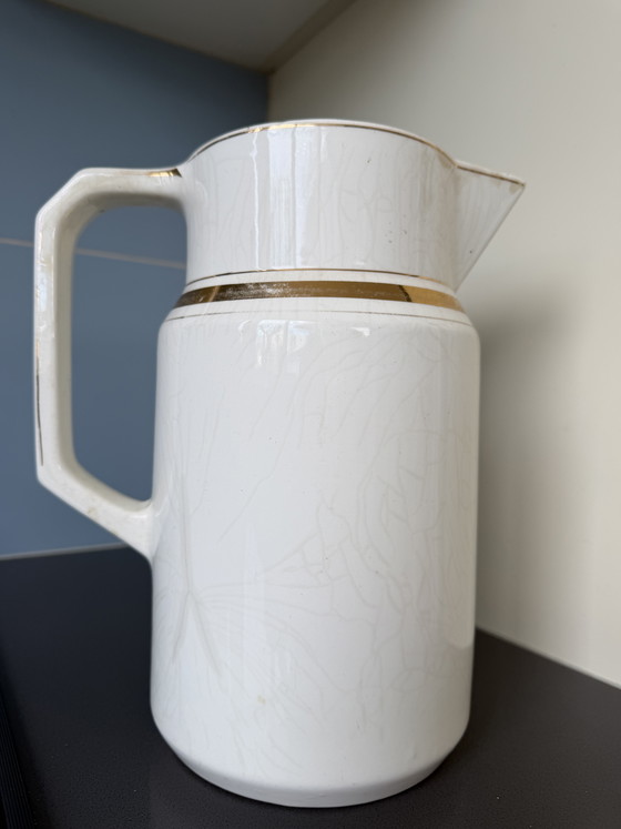 Image 1 of Antieke lampetset met kan