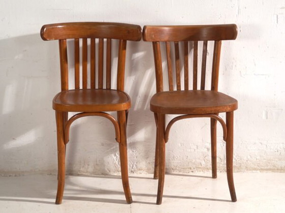 Antique armchairs in TON bentwood – Czechoslovakia, circa 1960 #3 (photo 37 of 40)