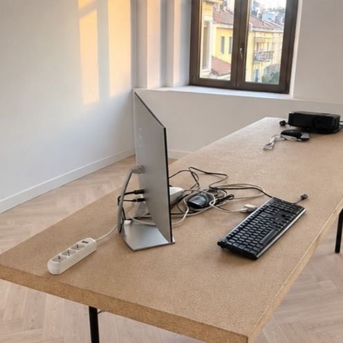 IKEA Sinnerlig Cork Table – Metal (photo 3 of 6)