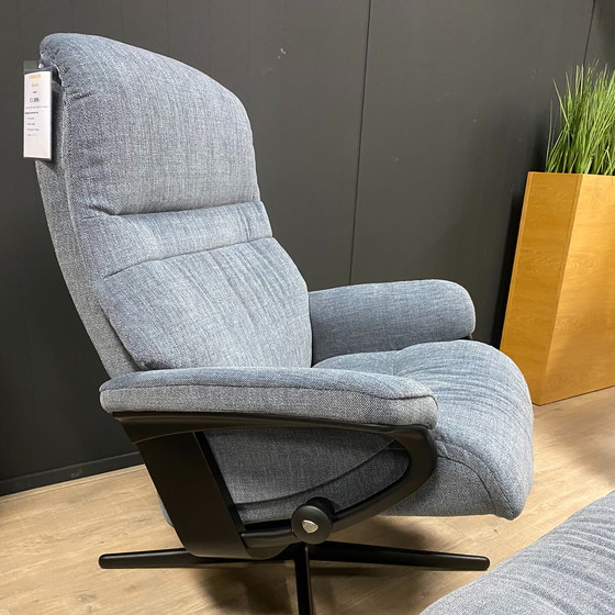 Image 1 of Sillón reclinable Stressless Sunrise L con reposapiés