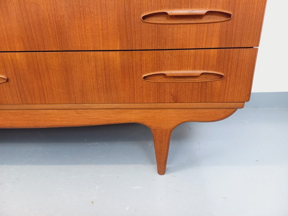 Image 1 of Vintage Scandinavian teak wardrobe from the 1960s