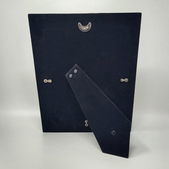 Image 1 of 1970er Jahre Wunderschöner Fotorahmen aus versilbertem Glas, Made in Italy