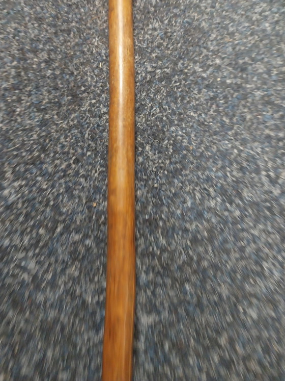 Image 1 of 1 x South African Zulu striking weapon Knobkerrie 110cm with rare stone knob.