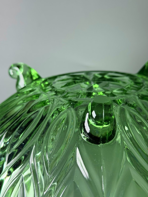 Image 1 of Lausitzer Glaswerke - ART DECO BOWL “Oreon”