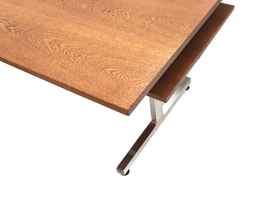 Image 1 of Large Wenge Vintage Dining Table / Conference Table / Desk Made in the 1970s