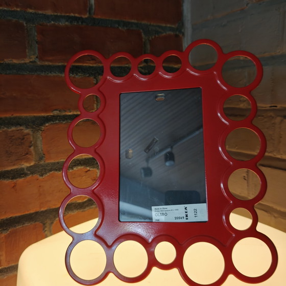 Image 1 of IKEA OLSBO Photo Frames Set of 2 – Red & Green – Ola Wihlborg 1999