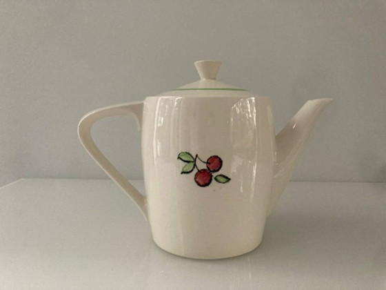 Image 1 of Vintage theepot Royal Sphinx met fruitdecor