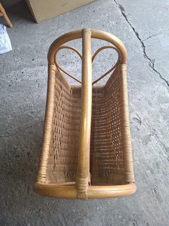 Bohemian Vintage Set – Opbergkast, Rattan, Bamboo (photo 12 of 15)