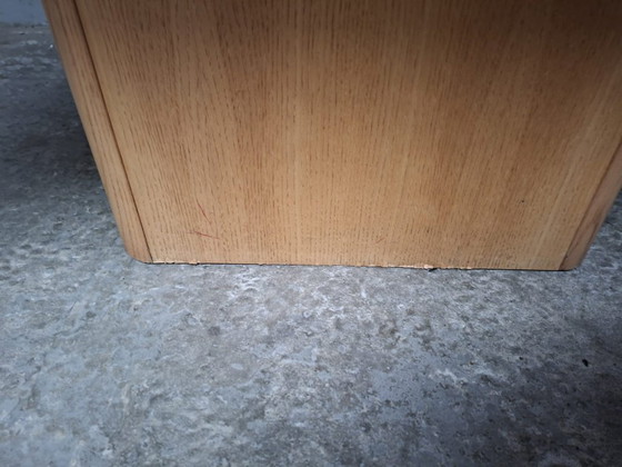 Image 1 of beech veneer square dining table