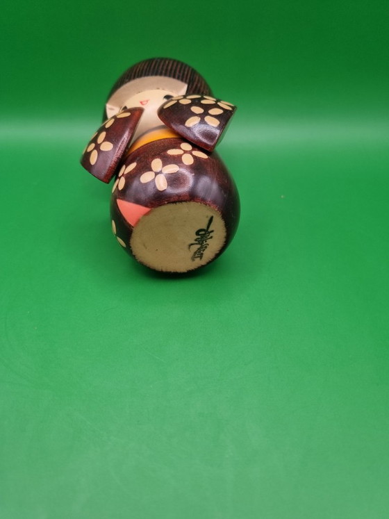Cute Yukata de Hana Kokeshi by Kojo Tanaka – Decorative Objects, Wood (photo 7 of 7)