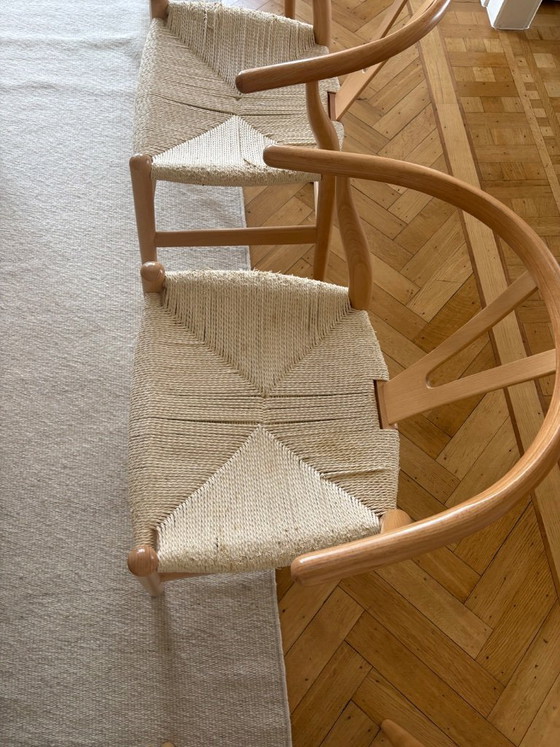 Image 1 of Travertine dining table plus free chairs