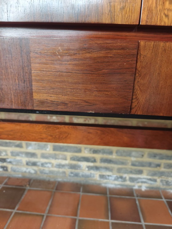 Image 1 of Modernist wall cabinet, furniture factory Aurore 1960