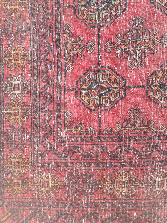 Handgeknüpfter Baluch-Teppich, rot und schwarz, 125 x 230 cm, Iran – Teppiche & Läufer, Wool (photo 4 of 5)