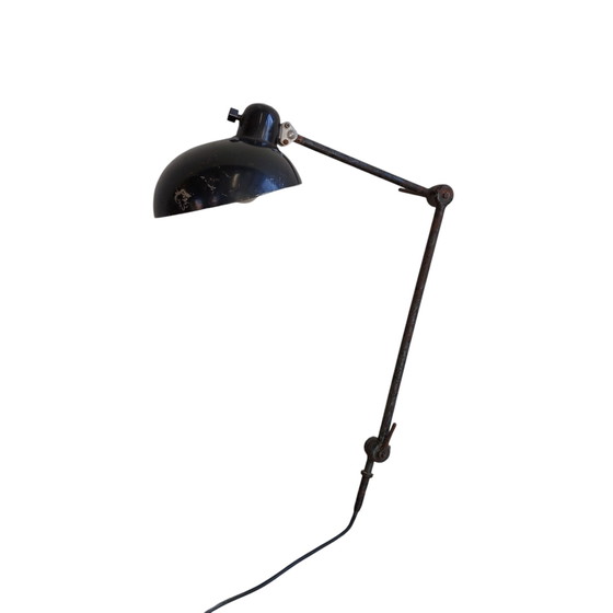 Image 1 of Alte industrielle Werkstattlampe Helo Leuchten