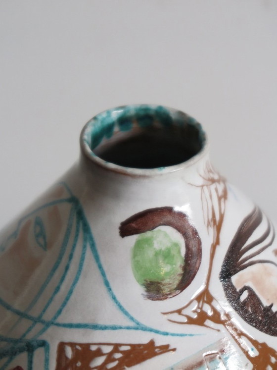 Ceramic Vase by Elio Schiavon, Italy, 1950s (photo 4 of 7)
