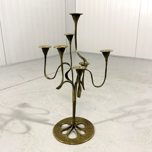 Kurt Jesch candlestick, Series Amadeus, Fratelli Tonini Italy
